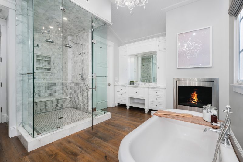 Luxurious Walk-In Showers